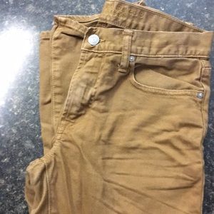 Men’s American Eagle Slim Straight Tan Jeans